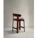 Kave Home Smeđa/u tamnoj prirodnoj boji barska stolica od čvrste jeseni (visine sjedala 65 cm) Granite – | shoptok.hr