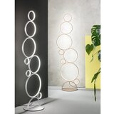  Ondaluce - LED prigušiva stojeća lampa POIS LED/52W/230V 160 cm srebrna | Eponuda.com