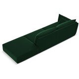 Mazzini Sofas Temno zelena žametna sedežna garnitura levi kot 264 cm Vanda – | Shoptok.si