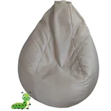 lazy bag bež - mogućnost personalizacije - bez veza, obim 210cm, visina 90cm - do 5god