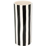 Atmosphera VAZA D. 13 x H. 30 cm KERAMIKA CRNA BIJELA | shoptok.hr