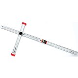  Ravnalo T-forma podesiv 120cm u