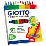  Flomasteri GIOTTO TURBO COLOR - 24 boja (flomasteri) Cene