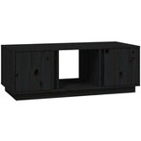  Klubska mizica črna 110×50×40 trdna borovina, (20712219) | Shoptok.si