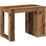 vidaXL Radni stol s ladicom i policom staro drvo 102x62x77,5 cm | shoptok.hr