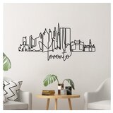 WALLXPERT dekorativni metalni zidni pribor toronto crna boja | ePonuda.com