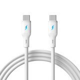 INF 66W USB-C na USB-C kabel za hitro polnjenje - silikon, 100 cm White, (5000276906) | Shoptok.si
