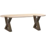  Noge za klub stolić 2 kom. Prirodni čelik 40 x (30-31,3) cm Čelik | shoptok.hr