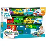 City & Fun podloga za igru s autićima