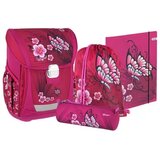 Spirit Spirit: Leptir sa cvijetom 4kom Cool ergonomski set školska torba | shoptok.hr