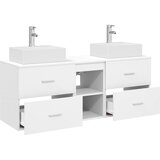  Set ormarića za kupaonicu 3 kom. Bijela 49,5 x 41 x 62,5 cm | shoptok.hr