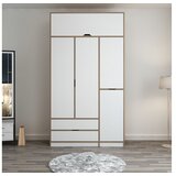 Hanah home Ormar Elina 140x253x52cm Bijelo-Bež | Eponuda.ba