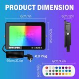 RIGIDON 2x 50 W RGB LED reflektor 5000 lm | Shoptok.si