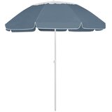 vidaXL Suncobran za plažu Hawaii plavi 300 cm Cijene