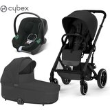 Cybex Gold® otroški voziček 3v1 balios™ s lux moon black (black frame) + aton™ b2 volcano black Cene