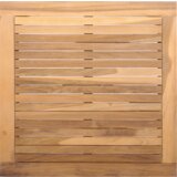 vidaXL vrtna miza 60x60x30 cm iz trdnega lesa Teak | Shoptok.si