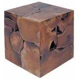  Stolica smeđi 40x40x45 cm od masivne tikovine | shoptok.hr