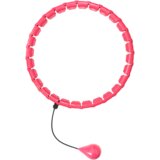 Rebel Active pametni hula hop obruč za mršavljenje s klinovima i utezima 50 cm, ružičasti | shoptok.hr