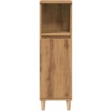 vidaXL Kupaonski ormarić boja hrasta 30x30x100 cm konstruirano drvo | shoptok.hr
