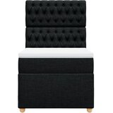  Box spring krevet s madracem crni 90x190 cm od tkanine | shoptok.hr