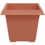  Kvadratna saksija za cvijeće 24 pcs Crvena cigla | shoptok.hr