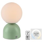 SCHÖNER WOHNEN 19218-43 - LED prigušiva stona lampa RUDI LED/1,2W/5V zelena | Eponuda.com