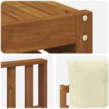  Set vanjskih sofa 6 kom. Prirodna i krem | shoptok.hr