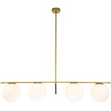 Vidik Luster 21628 MODERAN ZLATNI 4xE27 | shoptok.hr
