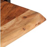  Zidne police 2 kom 60 x 25 x 35 cm masivni bagrem i čelik | Eponuda.com