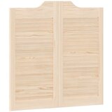  Vrata na rasklapanje Prirodna 80 x 40 cm Masivna borovina | Eponuda.com