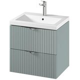 Cersanit S801-544 -Viseći kupatilski ormarić sa umivaonikom TIRSO 60x45 cm mint boje | Eponuda.com