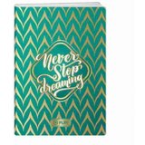 Play premium metalik sveska 40 lista geometric - odaberite motiv never stop dreaming a4 karo ( B2C01198 ) | ePonuda.com