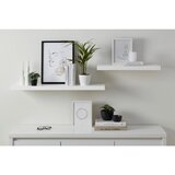 Mömax stenska polica mister office, bela, 90 cm | Shoptok.si