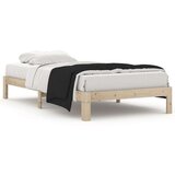  Posteljni okvir iz trdne borovine 100x200 cm, (20601642) | Shoptok.si