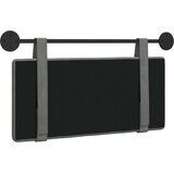  Držeće uzglavlje Zidne Tamno siva 90 x 55 x 5 cm Baršun - Tamno siva 80 cm bez LED | shoptok.hr