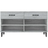 Ormarić za cipele sivi hrast 102 x 35 x 55 cm konstruirano drvo | shoptok.hr