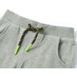  Dječji donji dio trenirke svijetla kaki boja 104 | shoptok.hr