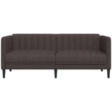  Kavč dvosed temno rjava tkanina | Shoptok.si