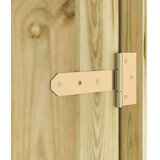  Lopa za vrtno orodje iz impregnirane borovine 182x76x175 cm | Shoptok.si