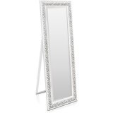 Casa Chic Greenford Ogledalo s drvenim okvirom pravokutno 130 x 45 cm Vintage Cijene