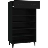 Ormarić Omarica za čevlje črna 60x35x105 cm konstruiran les, (20709945) | Shoptok.si