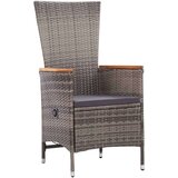  5-dijelni vrtni blagovaonski set s jastucima sivi | shoptok.hr