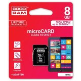 Goodram SPOMINSKA KARTICA 8 GB micro SD 2v1 Class 10 Cene