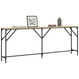  Konzolni stol boja hrasta sonome 200x29x75 cm konstruirano drvo | shoptok.hr