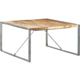  Blagovaonski stol 140 x 140 x 75 cm od grubog drva manga Cijene