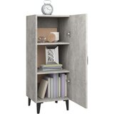  Komoda betonsko siva 34,5x34x90 cm konstruiran les, (20654008) | Shoptok.si