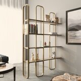 Kalune Design Regal u dekoru bora u zlatnoj boji 125x180 cm Sierra – | shoptok.hr