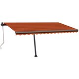  Samostojeća automatska tenda 450 x 300 cm narančasto-smeđa | shoptok.hr