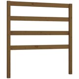  Posteljno vzglavje medeno rjavo 96x4x100 cm trdna borovina, (20645223) | Shoptok.si