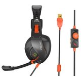 MeeTion HP099BK GEJMERSKE HP RGB Slušalice, HIFI 7.1, CRNO-NARANDŽASTE | Eponuda.com